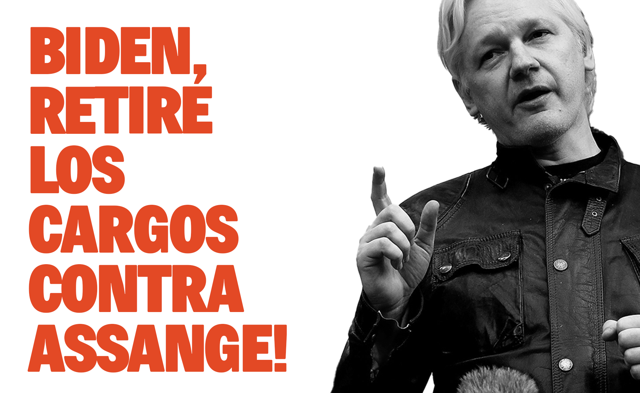 Biden retire los cargos contra Assange